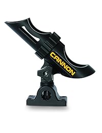 Cannon portacaña con sistema mecánico para controlar la pesca de altura