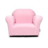 Roundy Toddler Armchair with Soft Microsuede