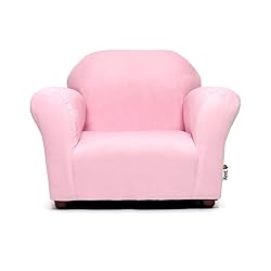 Roundy Toddler Armchair with Soft Microsuede