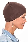 Cardani Luxury Bamboo Wig Cap and Hat Liner by Dark Brown