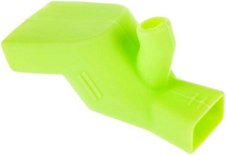 Eutuxia Water Tap, Faucet Extender for Kitchen & Bathroom Sinks. Gargling Fountain, Hand Washing, and Teeth Brushing Solution for Babies, Toddlers, Kids, and Children. Silicone Extension. [Green]