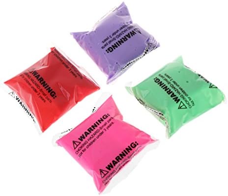 hibyebuying Magic Eraser,Slime Modeling Clay Mix Color DIY Fluffy Foam Toys Dynamic Creative Anti Stress Back to shool