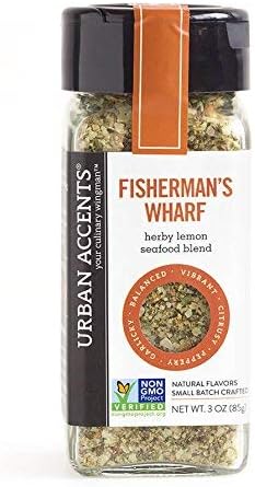 Urban Accents Fisherman's Wharf Herby Lemon Seafood Blend 3 Oz