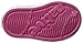Native Kids Jefferson Iridescent Child Slip-On (Toddler/Little Kid), Raspberry Red/Shell White/Galaxy Iridescent, 6 Toddler M US