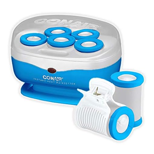 Conair Instant Heat Volume Rollers (blue)