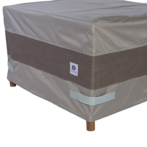 Duck Covers Elegant Square Fire Pit Cover, 50-Inch