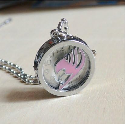 Moonlight Corner Fairy Tail/one Piece/black Butler/death Note/attack on Titan Pocket Watch Key Chain (Fairy Tail 1)