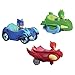 PJ Masks 3 Mobile Vehicles Bundle CAT CAR, OWL GLIDER and GEKKO MOBILE