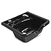 Best Choice Products Shampoo Bowl Salon Equipment for Hair Stylist and Barber Shop w/Mount - Black
