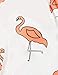 Baby Girl Clothes Newborn Flamingo Outfits Pink Bodysuit Romper+Pants with Headband 3Pcs Sets(3-6M)/Size: 80
