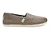 TOMS Women's Classic Canvas Slip-On,Ash,9 M US