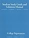 Student Solutions Manual for Aufmann/Barker/Nation's College Trigonometry, 6th