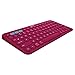 Logitech K380 Multi-Device Bluetooth Keyboard – Berry (Renewed)