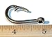 5 Pack of Silver Toned Large Hook Rope Bracelet Connector - Old School Geekery Brand - Metal Fishing Hook Style Charm for use with 550 Paracord and Rope Bracelet and Necklace Jewelry Making Making
