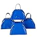 Metal Cowbell Noisemakers - School Cowbells Set 12 Pack - Play Kreative (Blue)