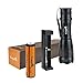 Tactical LED Flashlight with Battery and Charger,CrazyFire 1000lm Most Powerful LED Flashlight,5 Modes IP65 Waterproof Compact LED Flashlight for Hiking,Camping,Hunting or Emergency Use