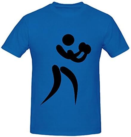 Symbol Girl Sport Cartoon Symbols Men Printed T Shirts O Neck Blue Big Tall