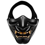 Anyoupin Airsoft Half Face Mask,Hannya Oni Prajna