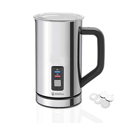 HESKA BY AD, ELEKTRISCHER MILCHAUFSCHÄUMER 500 ML, BEI EINMALIGEM GEBRAUCH MEHR ALS EINE TASSE MILCH MIT SCHAUM, EIN 500…