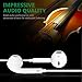 Everdigi Headphones, 4Pack Quality Earbuds Earphones with Microphone and Volume Control, Compatible Phone 6s Plus/6s/6/SE/5s/5c/5 Galaxy and More Android Smartphones 3.5mm Headphonesthumb 4