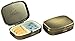 Classy Brass Pill Box - Decorative Pill Case with Gift Box - Carry Your Meds in Style (Rectangular)