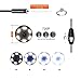 SanSiDo Endoscope Camera iPhone Wifi iPhone Android Borescope Endoscope Snake Camera 2.0 Megapixels HD 6 Leds 9mm 720P IP66 Tube Waterproof Inspection Camera for iPhone Samsung (1 M （39.37 in）)