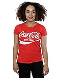 Coca Cola Women's 86 Logo T-Shirt Large Red