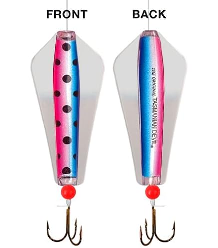 Amazon.com : Tom's Taz Lures 045 Rainbow Trout - 7 gram Tasmanian