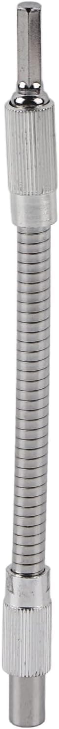 1/4" Flexible Extension Screwdriver Drill Bit, 200MM Flexible Shaft Extension Bendy Screwdriver Attachment Quickly Drill Bit Holder Shaft Connecting Link for Electronic Drill Connection