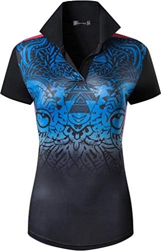 Women's Outdoor Sport Dry Fit Short Sleeves Polo Tee