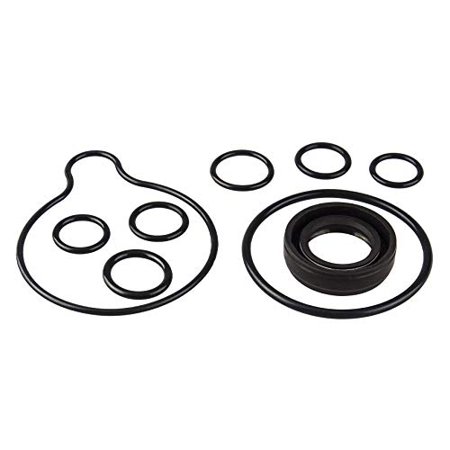 Power Steering Pump Seal Kit & Reservoir Cap For Honda Accord Odyssey Pilot Civic CR-V Interga
