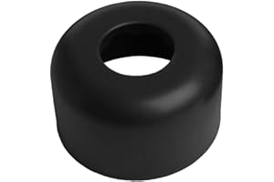 Westbrass A409-62 1-1/2" OD Opening x 3" OD Exterior Diameter High Box Patten Sure Grip Flange, Matte Black