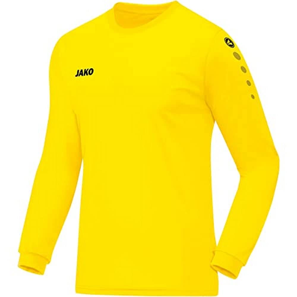 Jako Trikot Team LA, Men's Long Sleeve Football T-Shirt, Lemon, Medium (Manufacturer size: Large) — image 1