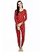 Leveret Women's Christmas Fitted 2 Piece Pajama Set Top & Pants 100% Cotton (Size XS-XL)