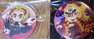 Amazon 鬼滅の刃 煉獄杏寿郎 ハロウィン 19 運ばれ隊士 缶バッジ 2点セット おもちゃ おもちゃ