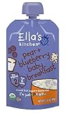 Ella's Kitchen Pear + Blueberry Baby Breakfast, Stage 2, 3.5 oz