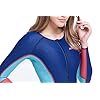 Dive-Sail-15mm-Long-sleeve-shorts-conjoined-Scuba-Snorkeling-diving-suit-for-Women-XS-XL-Blue-L