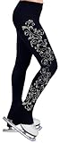 Figure Skating Practice Pants with Rhinestones R52