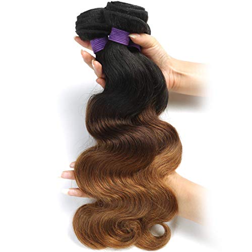 Cranberry-Virgn-Hair-Ombre-Body-Wave-Hair-One-Bundle-Brazilian-Remy-Hair-Body-Wave-Weave-100-Human-Hair-Extensions-3-Tone-1b430-Color-100gpc28Inch