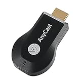 1080P HDMI WiFi AnyCast Adapter Wireless Display Miracast Dongle Toneseas 2.4G Streaming Media Device Player Mirroring Receiver TV Stick Airplay DLNA for iPhone iPad MacBook Samsung LG Android - NeeGo