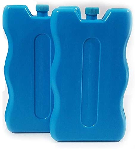Pack of 3/6 - Freezer Blocks - Reusable - Size 16 x 9 x 2 CM (approx) (Pack of 3)