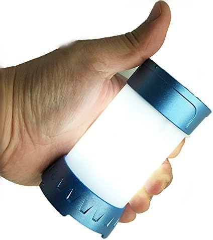 Ultra Bright Camping Lantern Tent Lights Adjustable Brightness Emergency Flashlight Waterproof Rechargeable for Outdoor Hiking Camping Nightlight 10cm Length