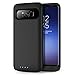 HETP Galaxy S8 Battery case 6000mAh, Protective Rechargeable External Battery Pack for Samsung Galaxy S8 Charging Case Portable Backup Power Bank for Galaxy S8 (5.8 inch) -Black primary