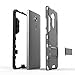 DWAYBOX Huawei Mate 8 Armor Case 2 in 1 Hybrid Heavy Duty Hard Back Cover Case for Huawei Mate 8 Stand Case with Kickstand (Gray)
