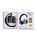 Contixo KB-2600 Kids Bluetooth Wireless Headphones | 85db Volume Limiter Limiting, Built-in Microphone Includes AUX Wired Audio Cable Kid Safe for Boys Girls (Black)