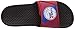 FOCO NBA Mens Deluxe Legacy Sport Slide Flip Flop Sandals