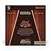 D'Addario Guitar Strings - Acoustic Guitar Strings - Nickel Bronze - For 6 String Guitar - Natural, Clear, & Focused Tone - NB1356 - Medium, 13-56