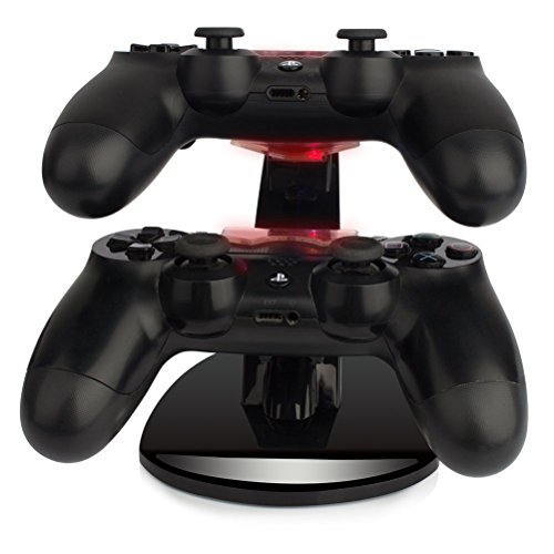 image for YCCSKY PS4 Controller Charger Charging Station, Dual USB Charger Charg