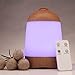 SpaRoom SpaMist Wood Grain Ultrasonic Aromatherapy Diffuser and Ultrasonic Cool Misting Humidifier for Essential Oils