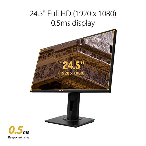 ASUS TUF Gaming 24.5” 1080P HDR Monitor VG258QM - Full HD, 280Hz (Supports 144Hz), 0.5ms, Extreme Low Motion Blur Sync… - Image 2